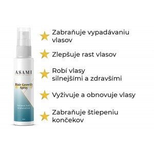 Sprej na vlasy ASAMI